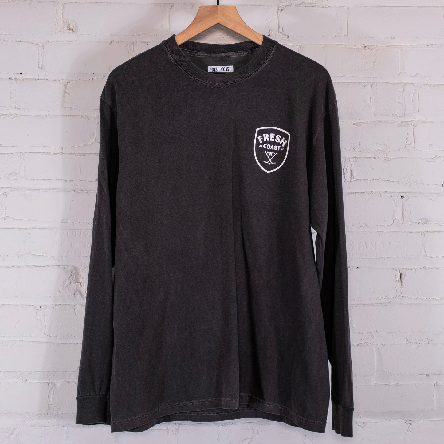 Pro-Line Heavyweight Unisex Long Sleeve T-Shirt: Pepper
