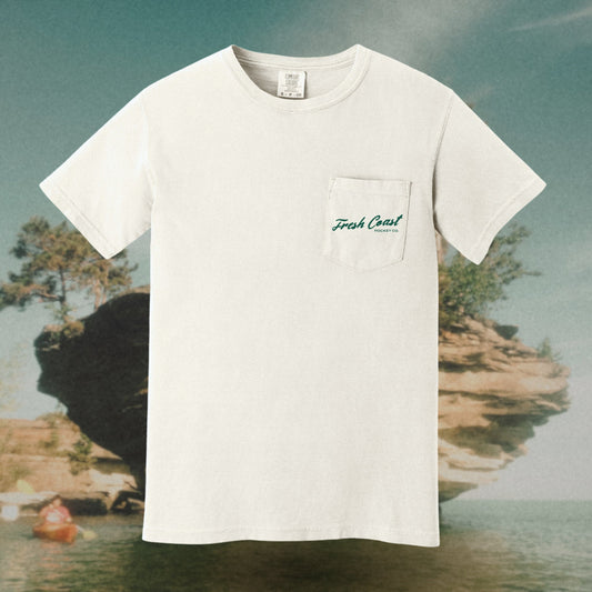 Always Fresh Heavyweight Pocket T-Shirt: Ivory