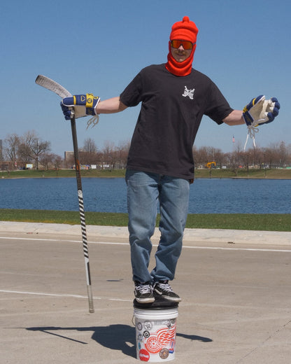 Belle Isle Pond Hockey: Detroit Ice Boiz x Fresh Coast Hockey Co. Heavyweight Tee