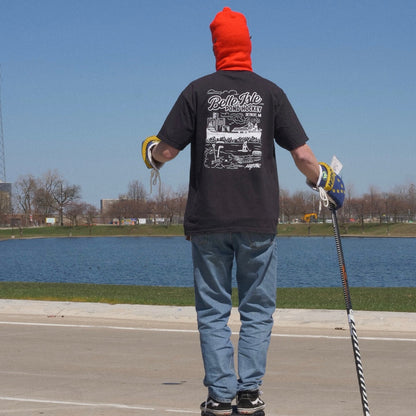 Belle Isle Pond Hockey: Detroit Ice Boiz x Fresh Coast Hockey Co. Heavyweight Tee