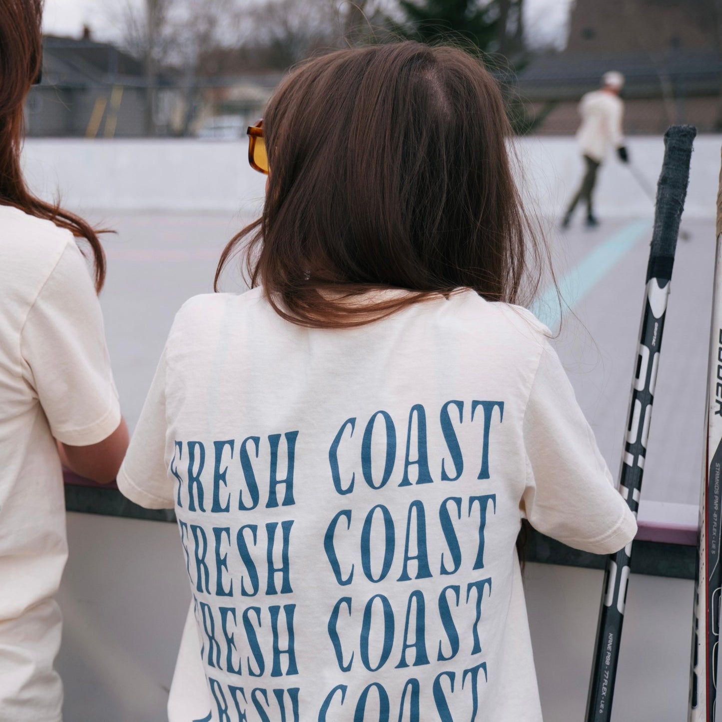Coastline Heavyweight Short Sleeve T-Shirt: Ivory